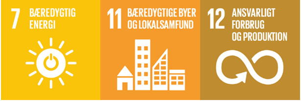 SDG 7, 11 og 12